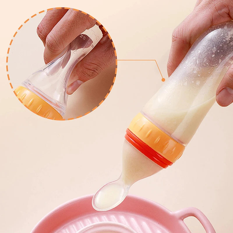 2 in1 Babylöffel – Flasche