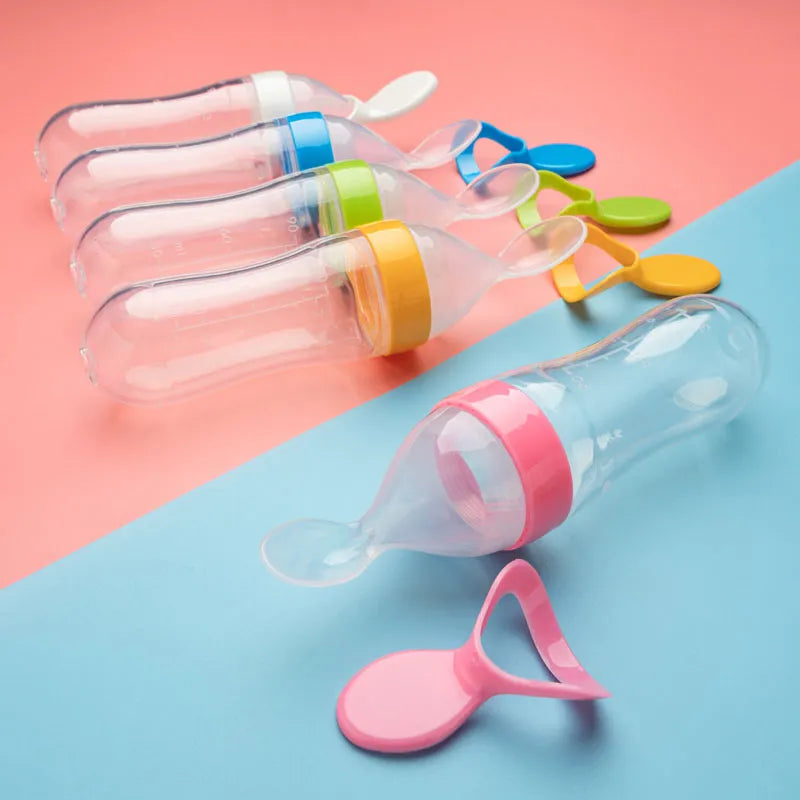 2 in1 Babylöffel – Flasche
