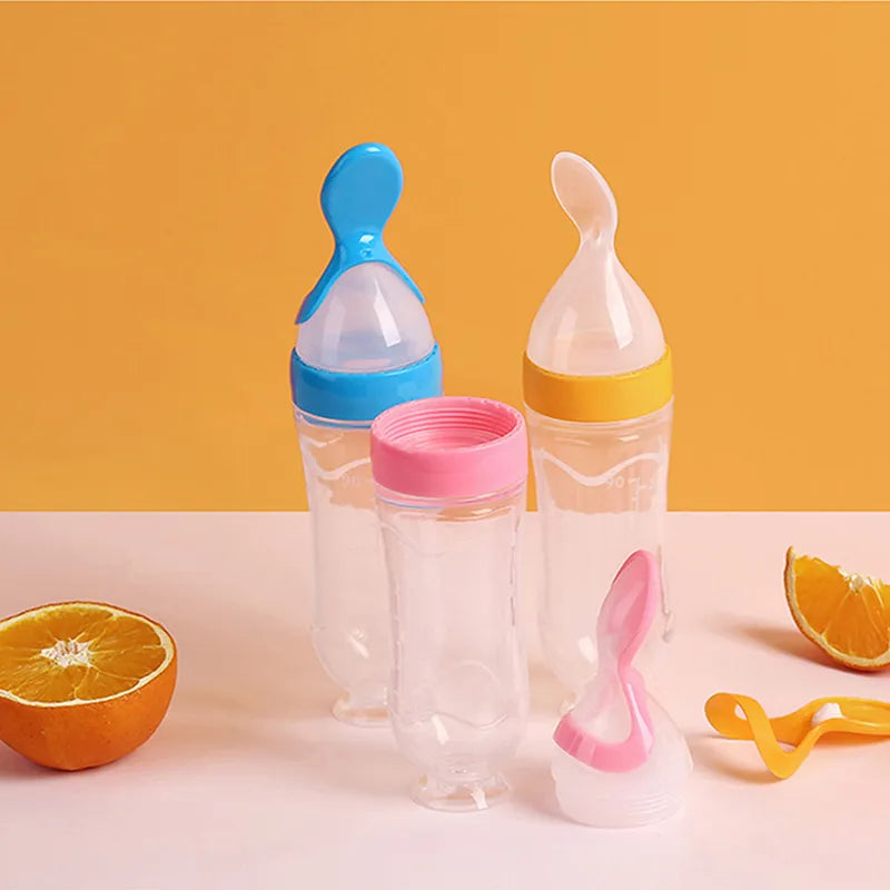 2 in1 Babylöffel – Flasche