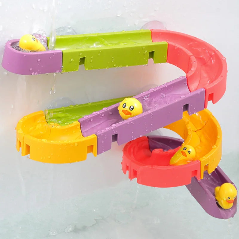 Badespielzeug DIY – Enten Rutsche