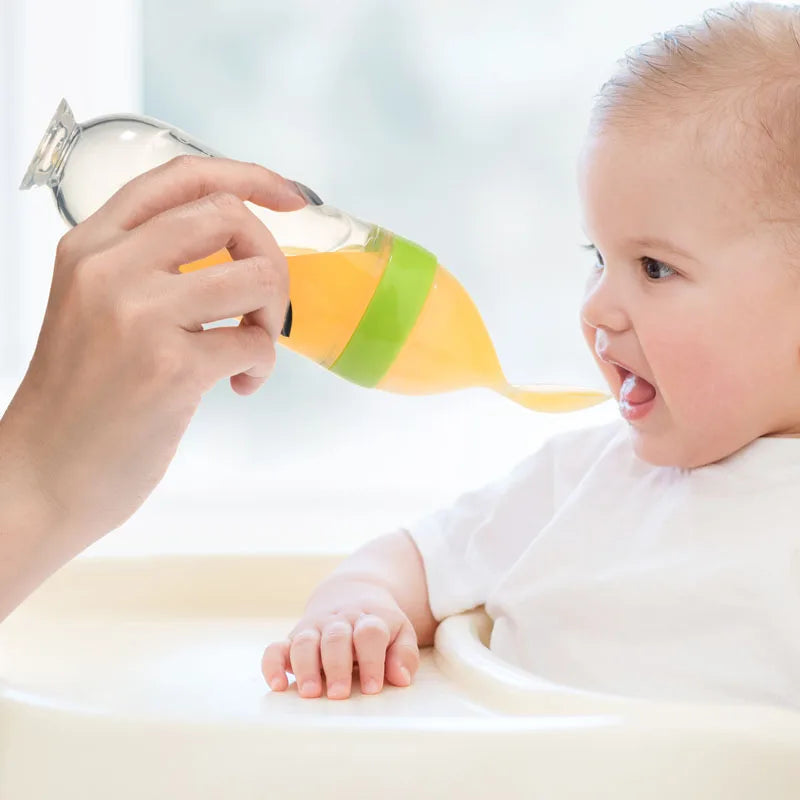 2 in1 Babylöffel – Flasche