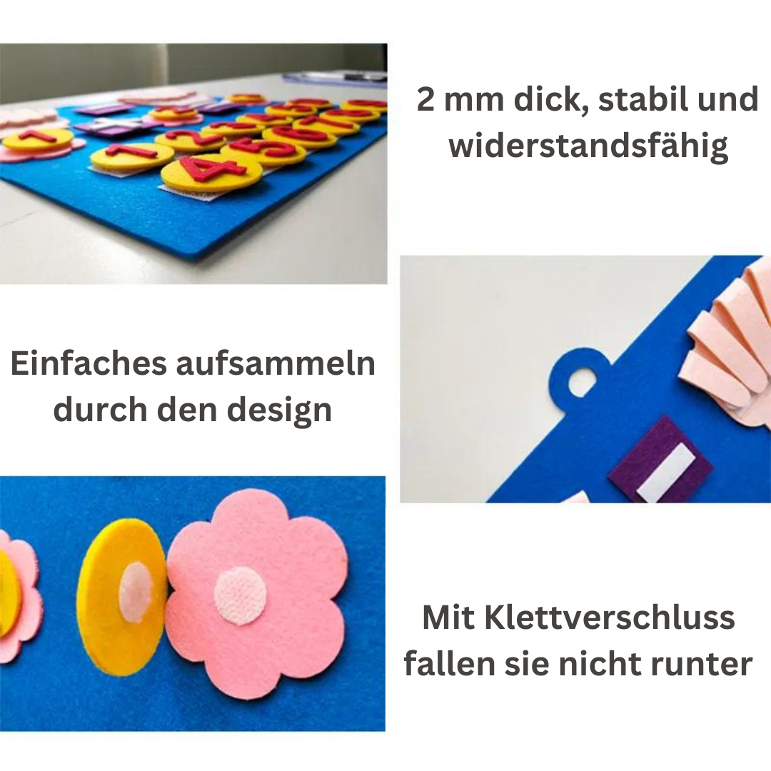 Filz Fingerzahlen