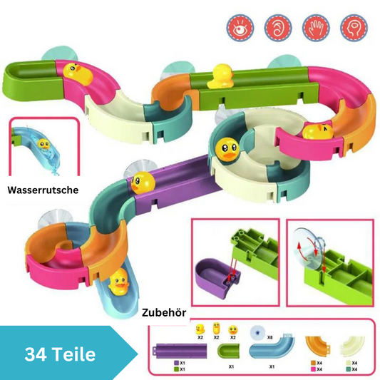 Badespielzeug DIY – Enten Rutsche